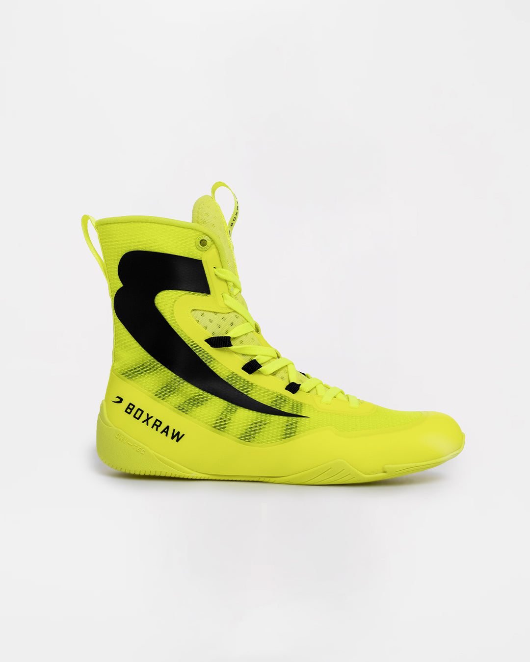 Impello 2.0 Boxing Boots - Neon Yellow/Black | BOXRAW