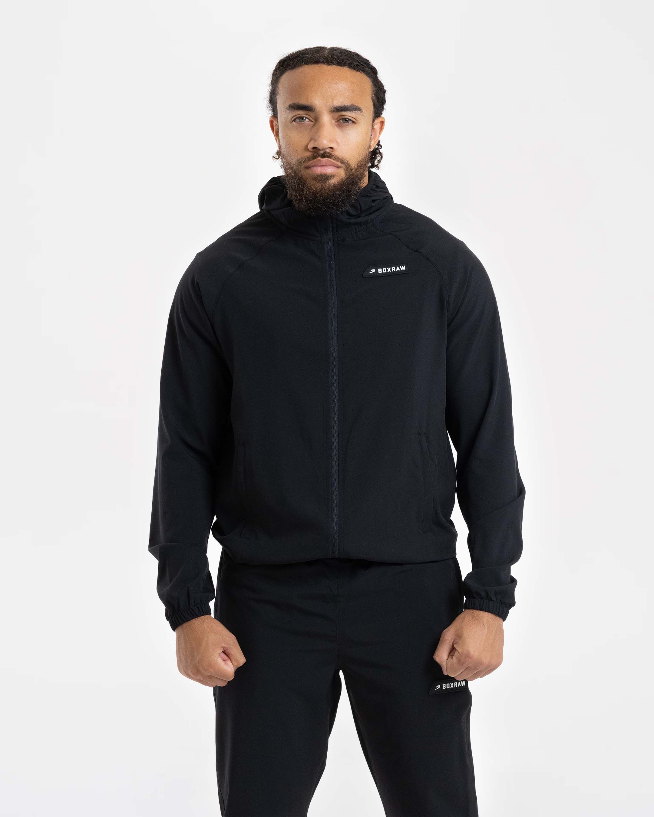 BOXRAW Robinson Training Jacket ブラック M BOXRAW_Mens_Robinson_Jacket_Bl