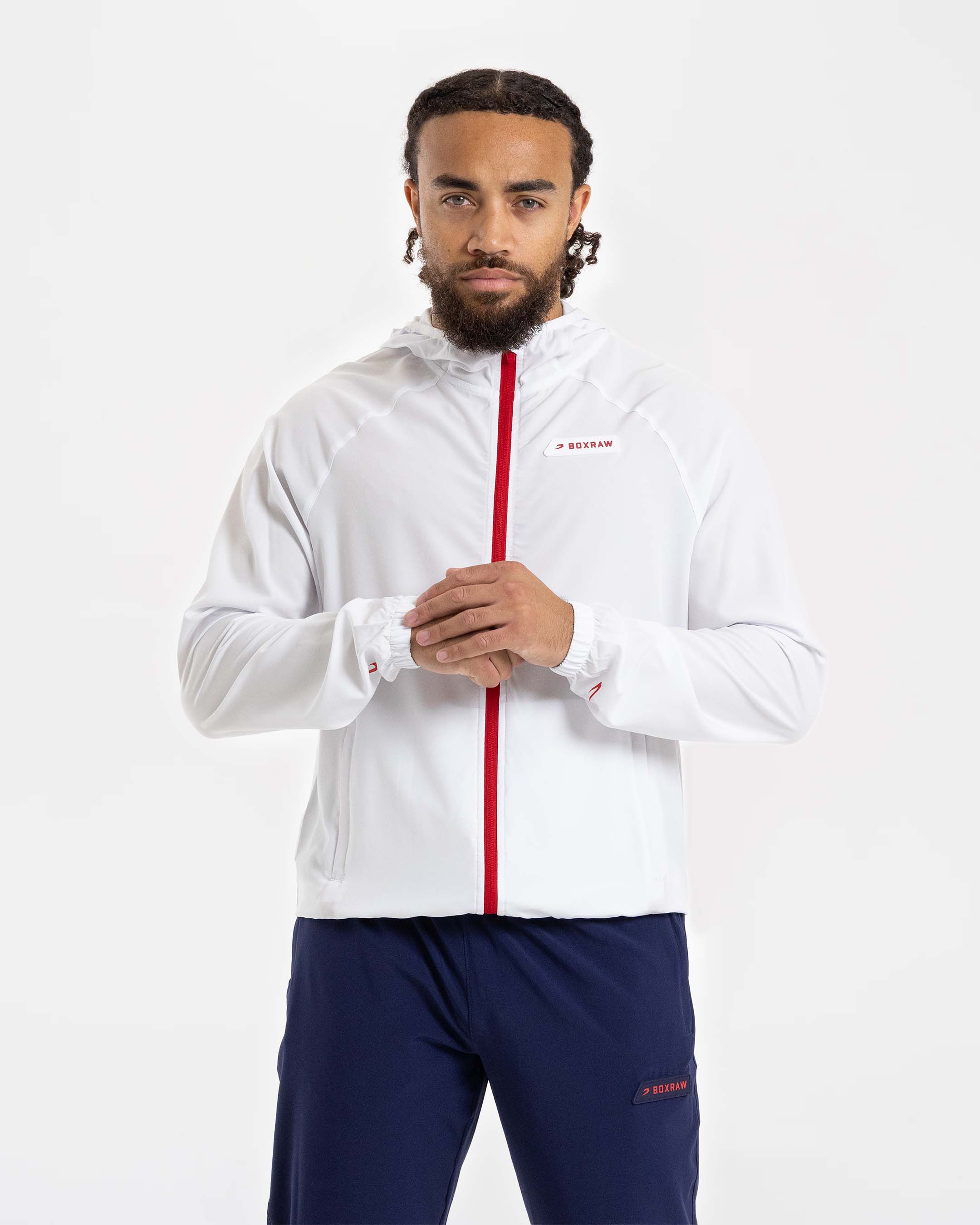 Robinson Training Jacket - White | BOXRAW