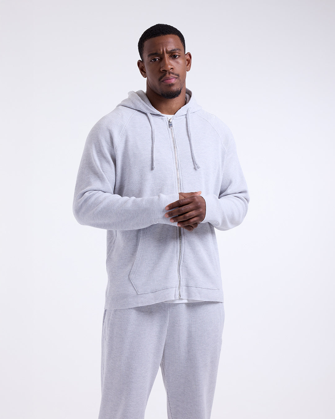 トップス OHOTORO Nap Waffle Zipper Hoodie Msize nap zipper hoodie | OHOTORO