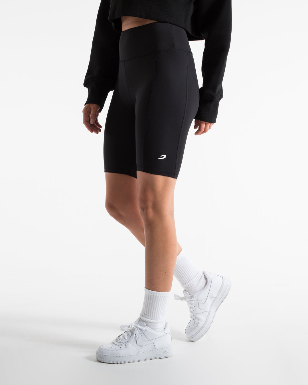 Women s Cycling Shorts With Pockets Black BOXRAW