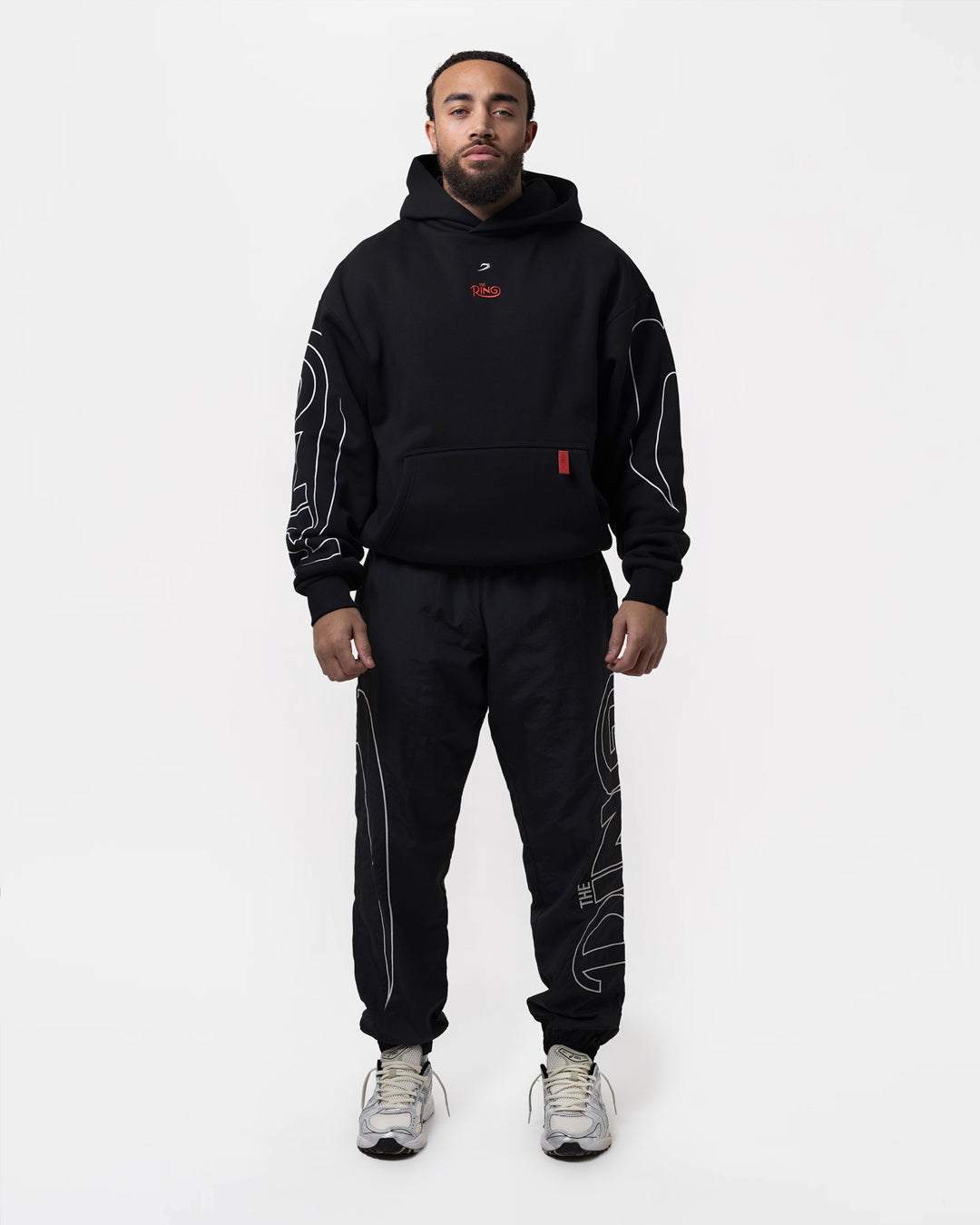 Ring x BOXRAW Oversized Hoodie - Black