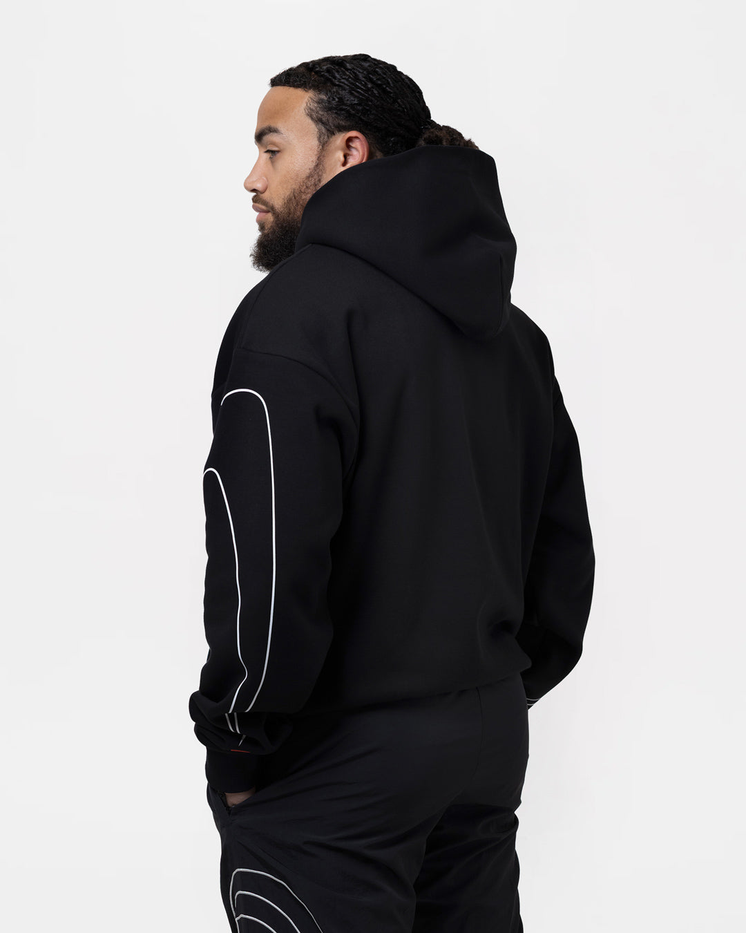 Ring x BOXRAW Oversized Hoodie - Black