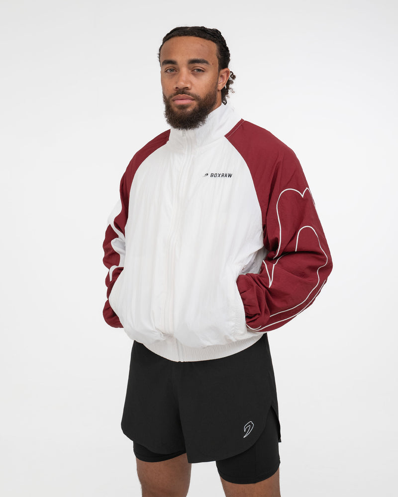 Tunero Track Jacket - Red/White