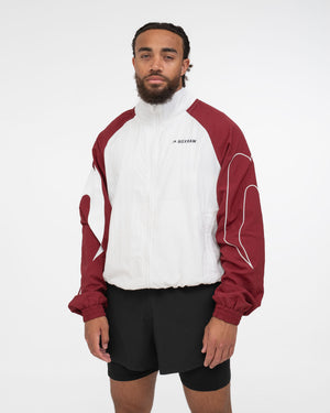 Tunero Track Jacket - Red/White