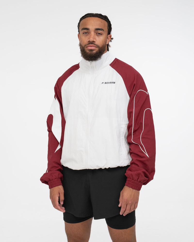 Tunero Track Jacket - Red/White