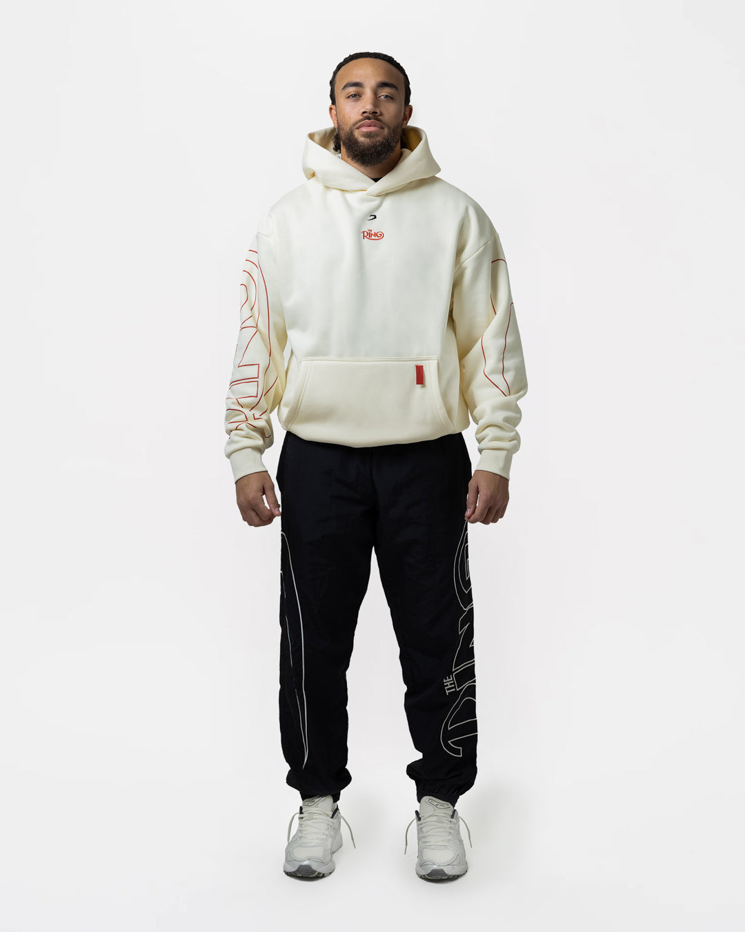 Ring x BOXRAW Oversized Hoodie - Beige
