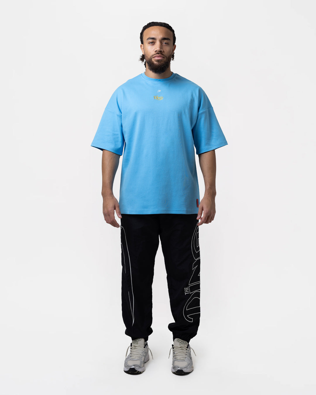 Ring x BOXRAW Roy Jones Jr Oversized T-Shirt - Sky Blue