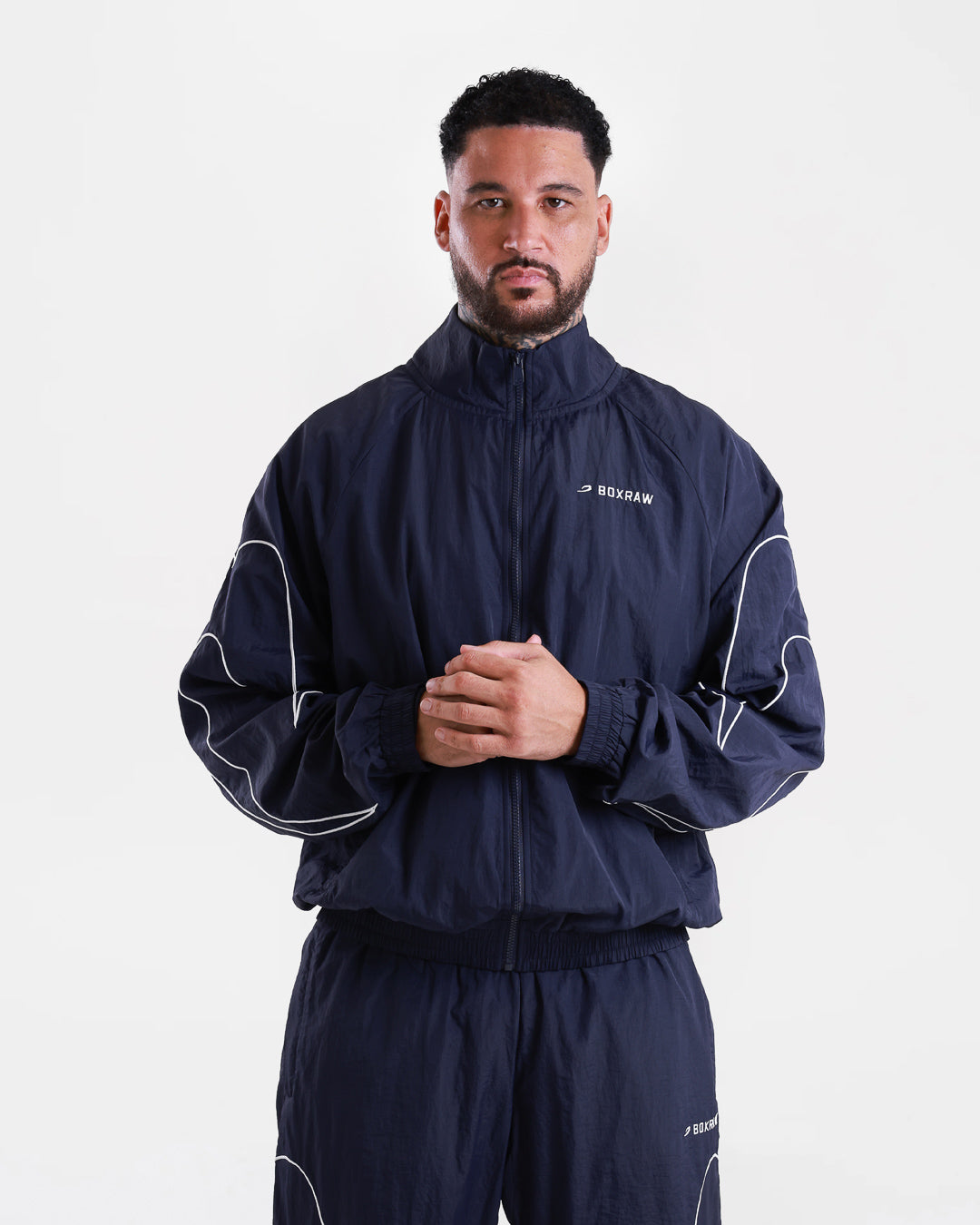 BOXRAW Tunero Track Jacket Navy L ツネロ Tunero Track Jacket - Navy | BOXRAW
