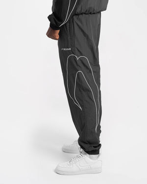 Tunero Track Bottoms - Grey/Black