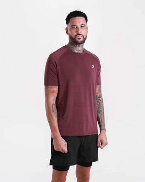 Valdes T-Shirt - Burgundy