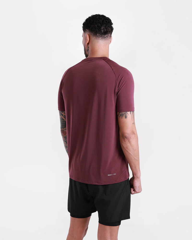 Valdes T-Shirt - Burgundy