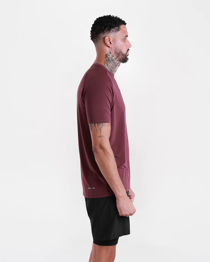 Valdes T-Shirt - Burgundy