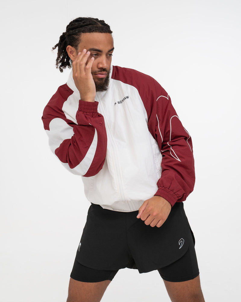 Tunero Track Jacket - Red/White