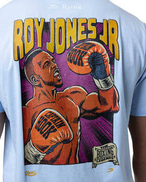 Ring x BOXRAW Roy Jones Jr T-Shirt - Baby Blue