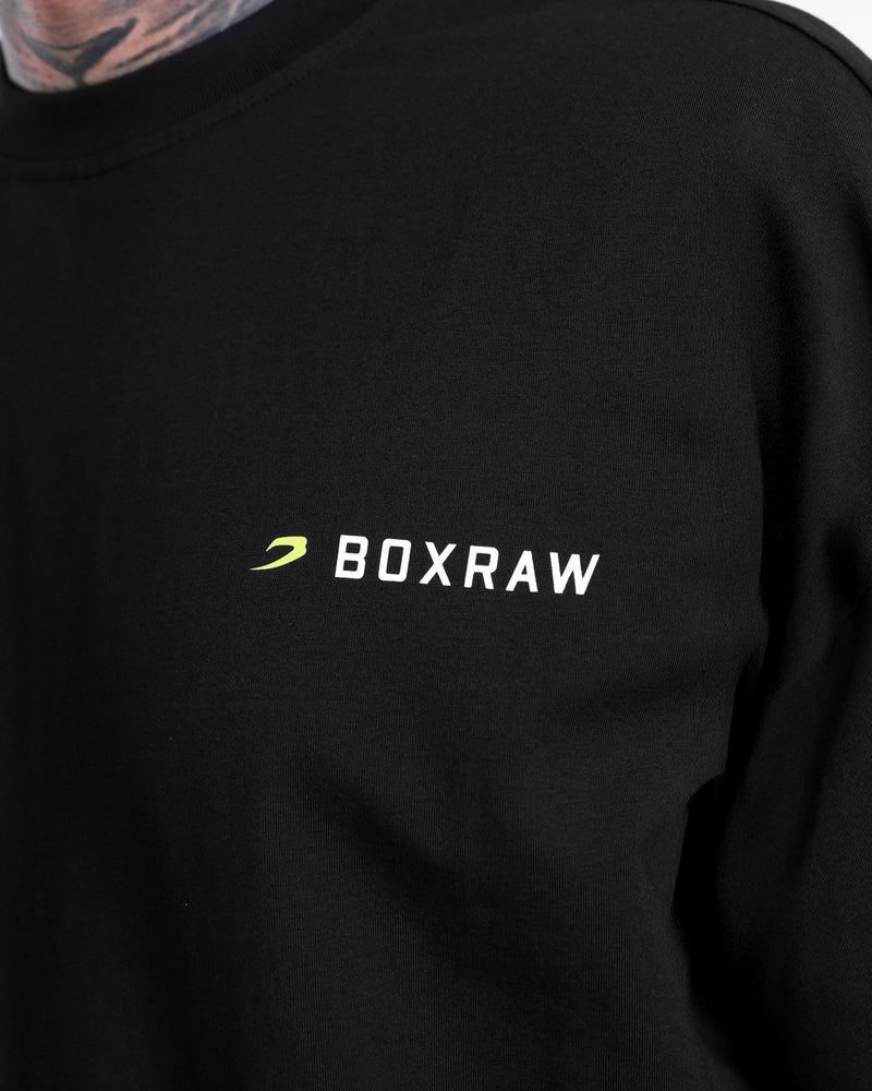 We Don't Play Boxing Oversized T-Shirt - Black/Yellow