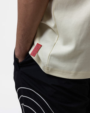 Ring x BOXRAW Manny Pacquiao Oversized T-Shirt - Stone Beige