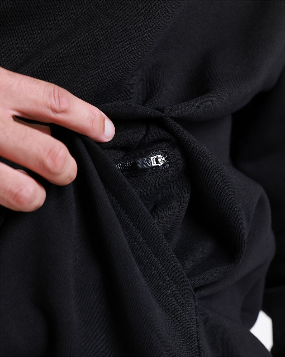 Hook Right Goodnight Oversized Hoodie - Black