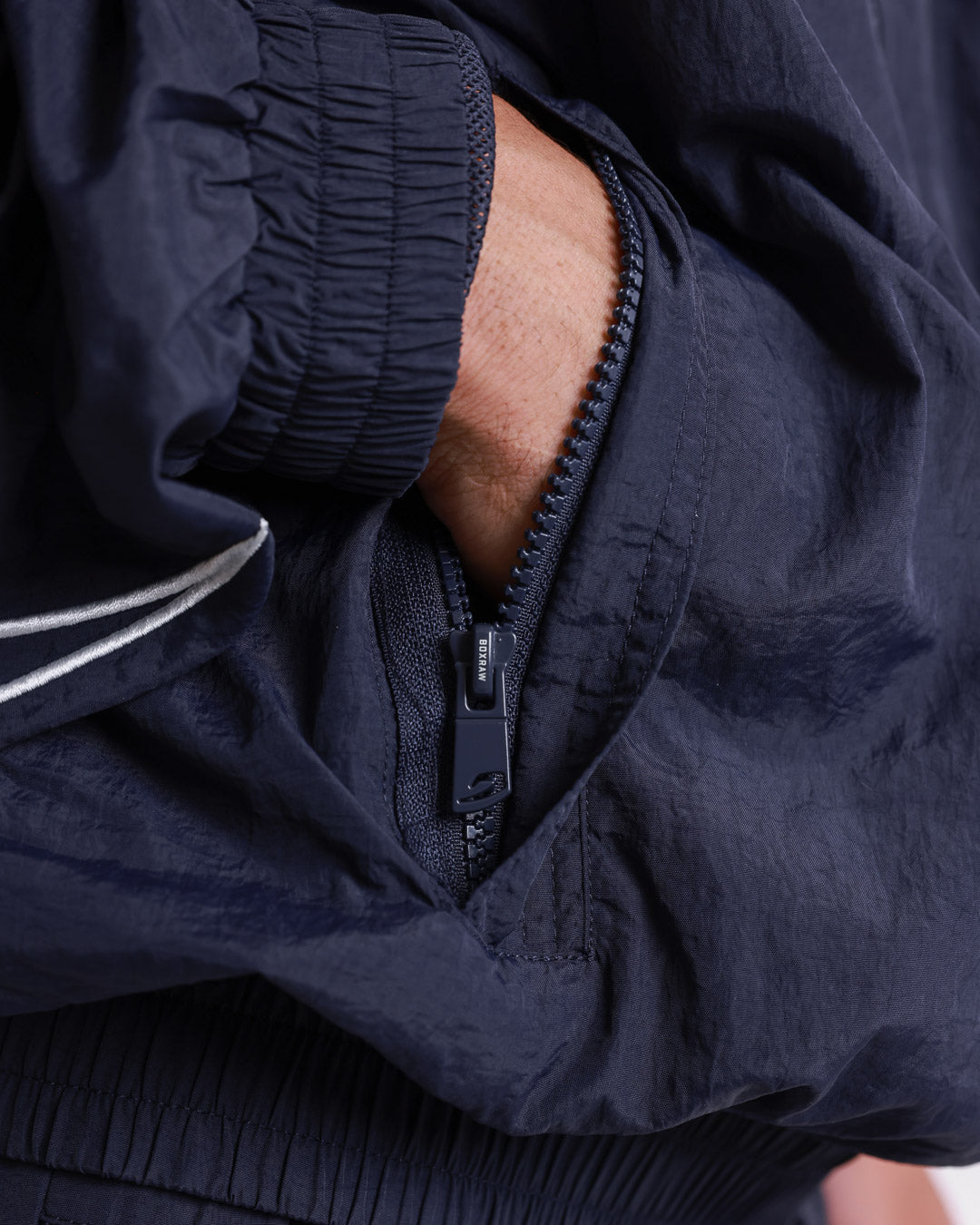 Tunero Track Jacket - Navy | BOXRAW