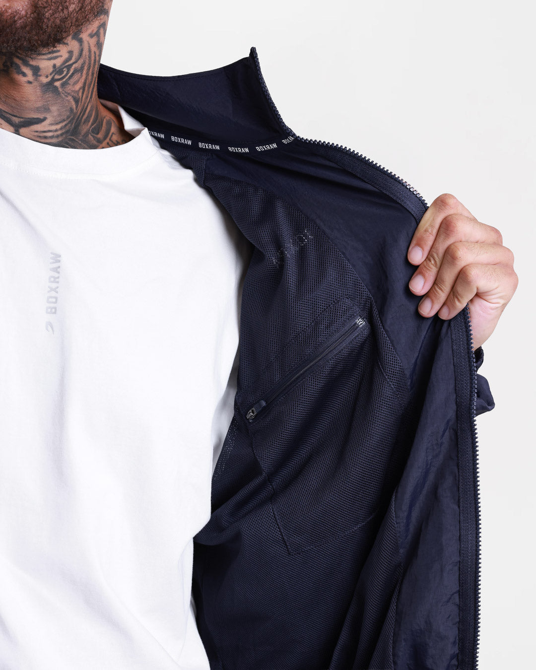 Tunero Track Jacket - Navy | BOXRAW