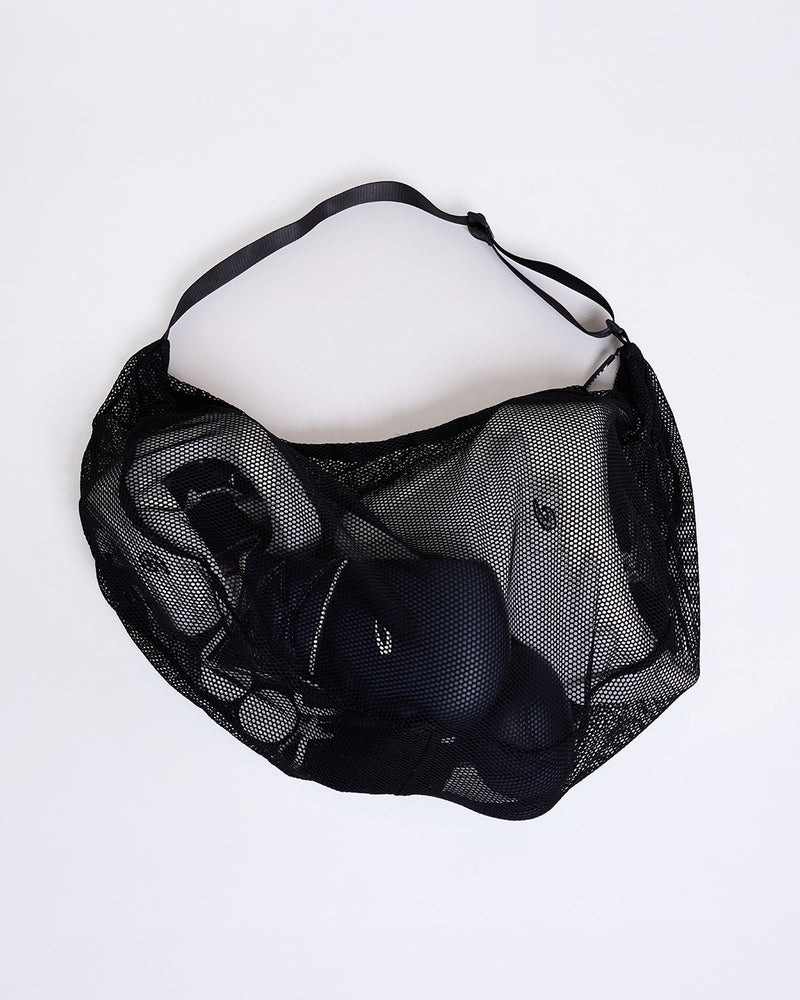 BOXRAW 35L Mesh Duffle Bag - Black