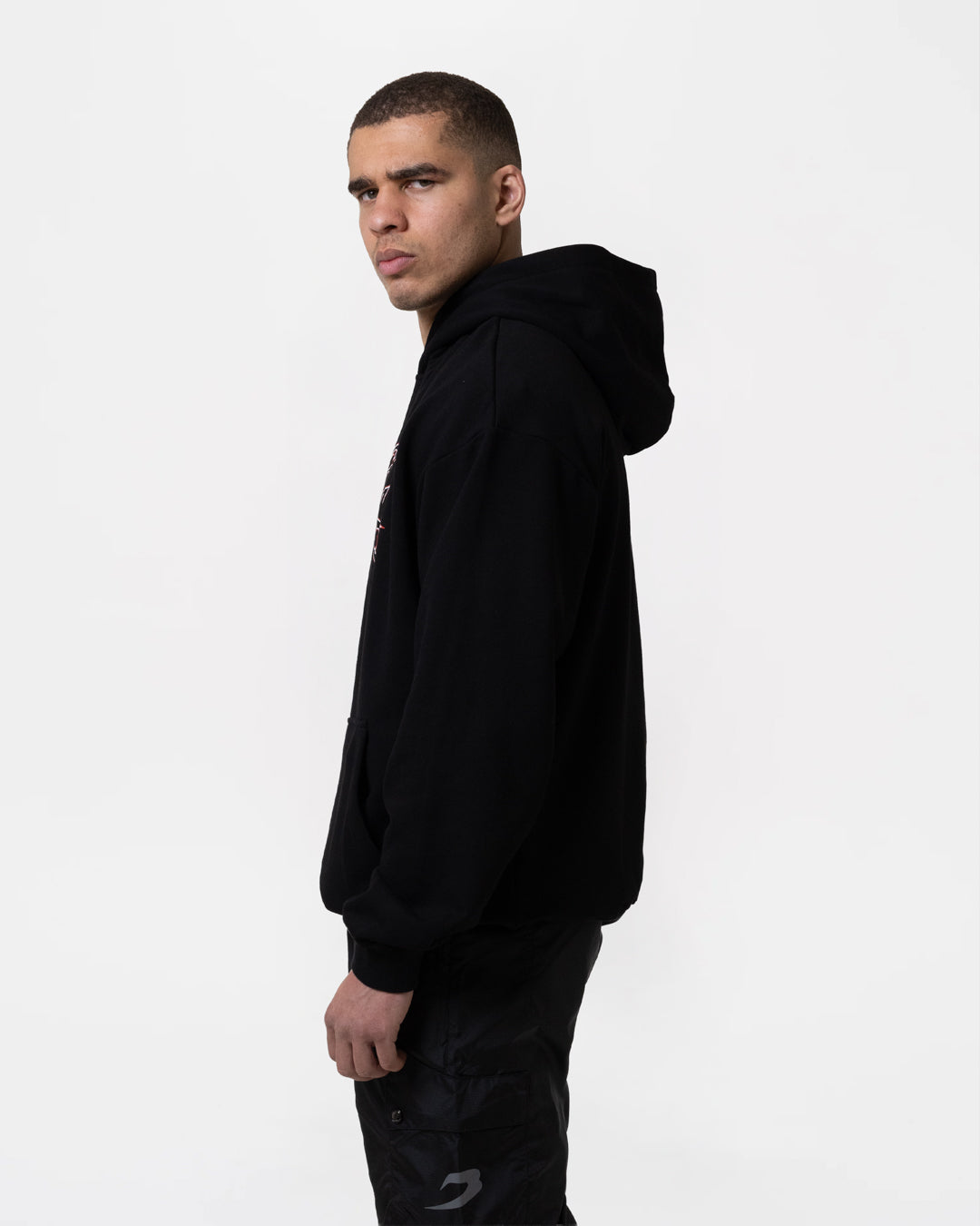 Nakatani x BOXRAW Big Bang Oversized Hoodie - Black