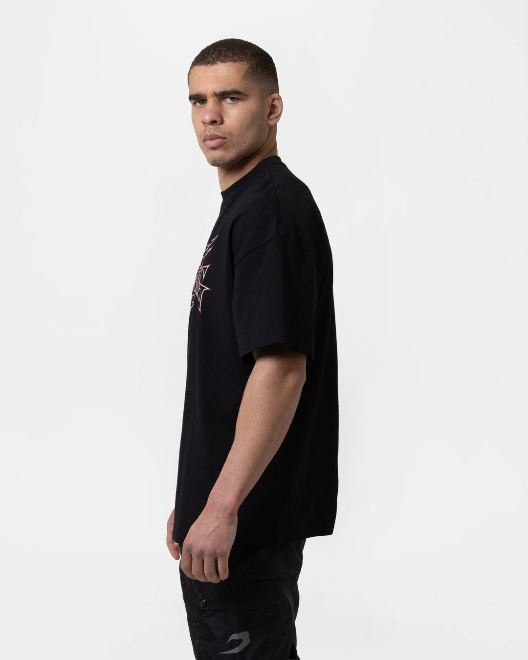 Nakatani x BOXRAW Big Bang Oversized T-Shirt - Black | BOXRAW
