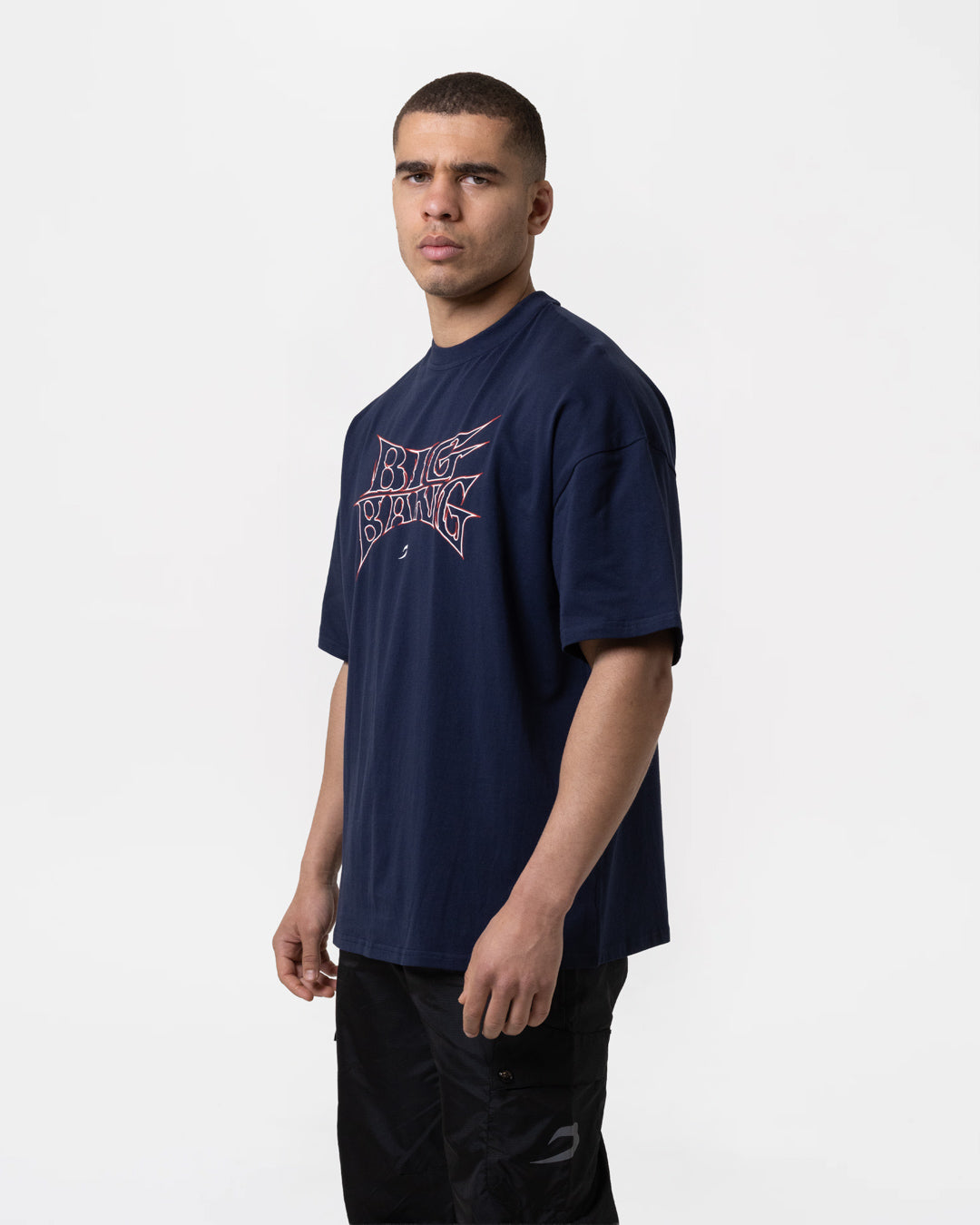 Nakatani x BOXRAW Big Bang Oversized T-Shirt - Navy