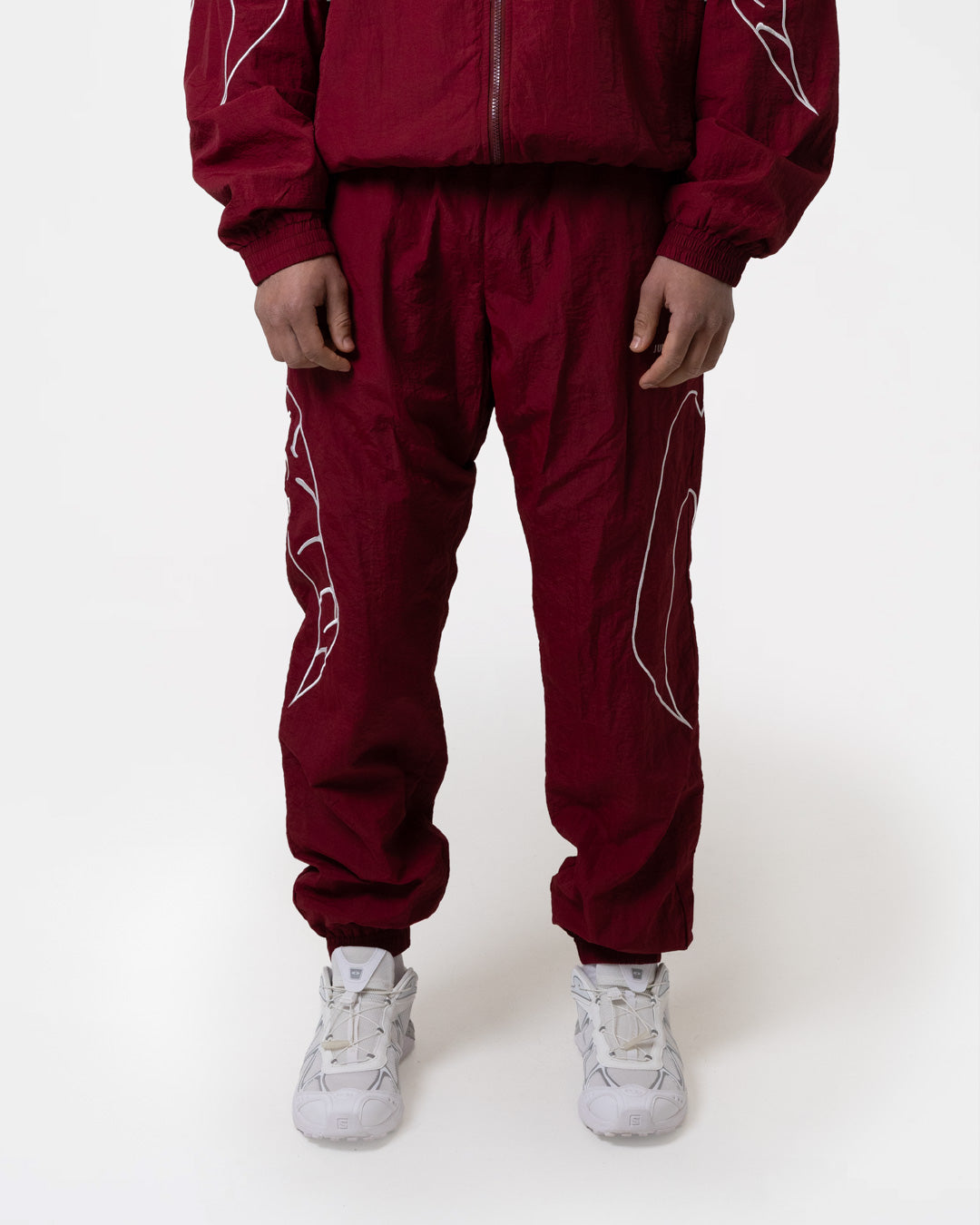 Nakatani x BOXRAW Track Bottoms - Red