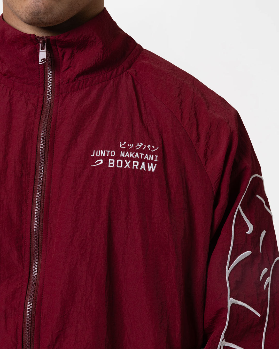 Nakatani x BOXRAW Track Jacket - Red