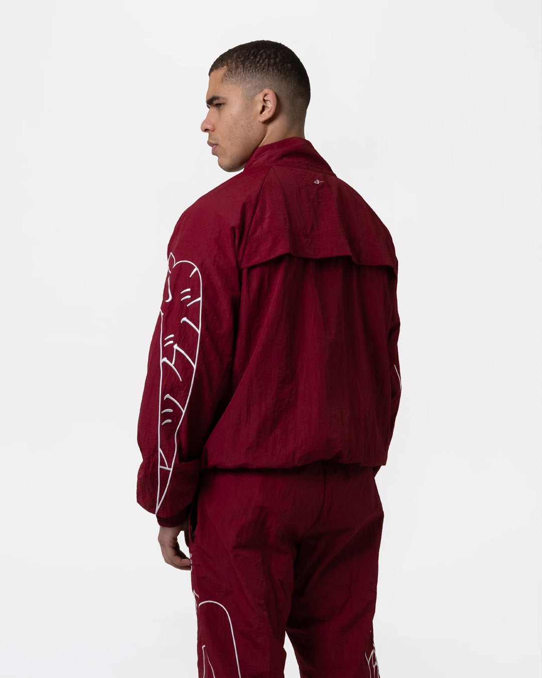 Nakatani x BOXRAW Track Jacket - Red