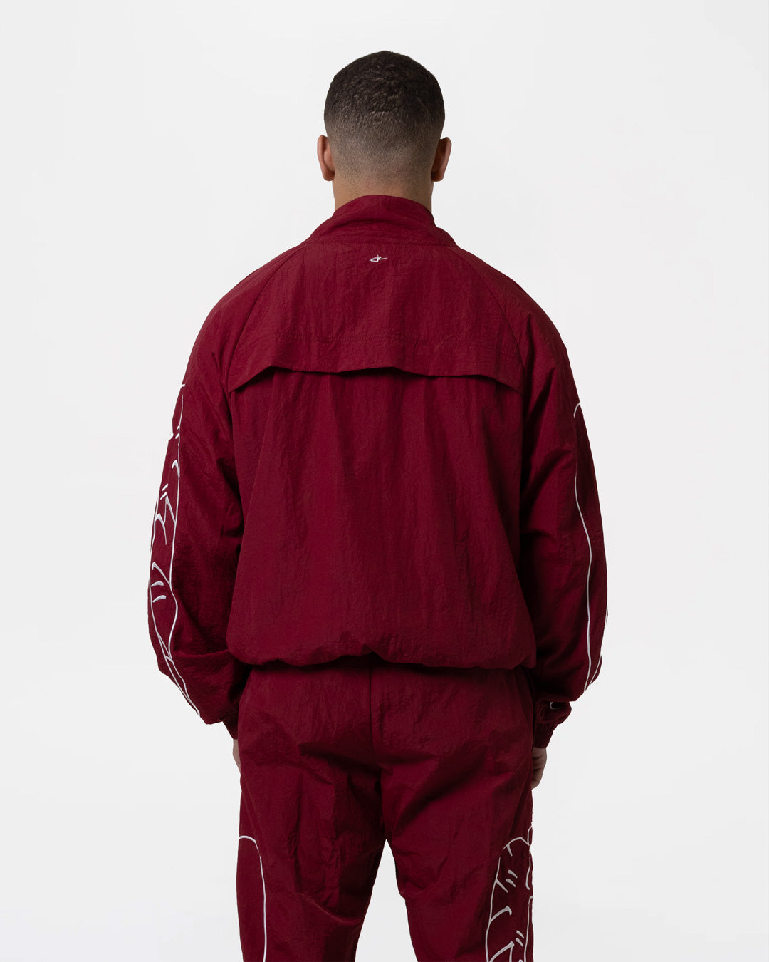 Nakatani x BOXRAW Track Jacket - Red