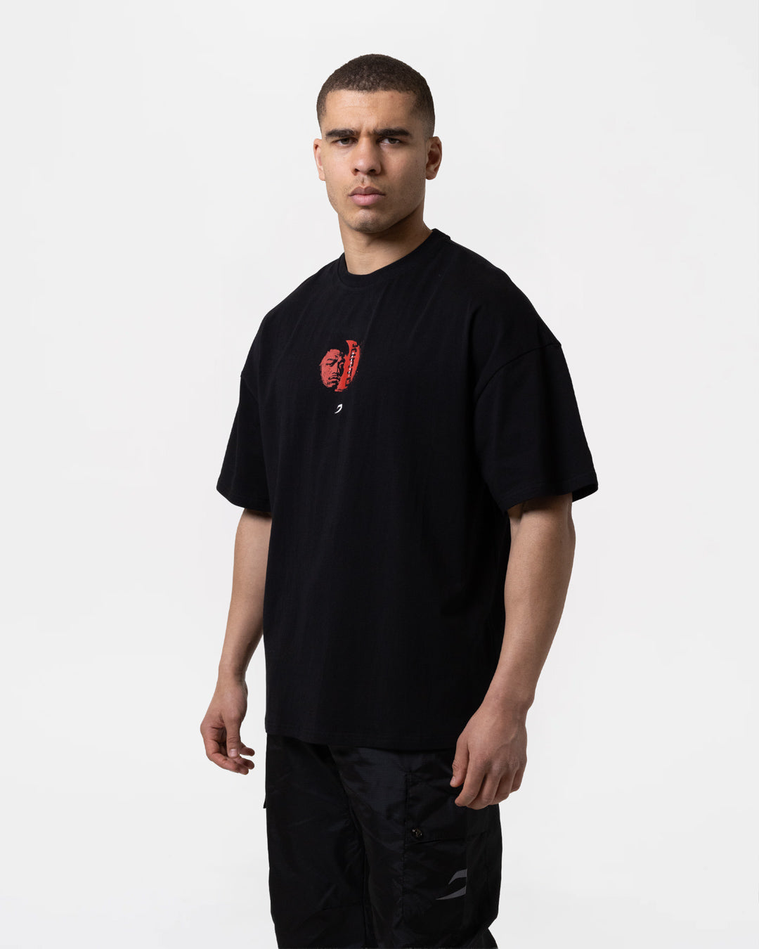 LTD. Edition Nakatani 'The Day' Fight Oversized T-Shirt - Black
