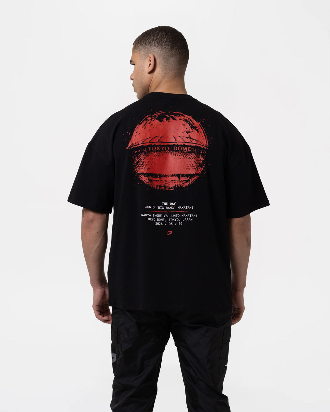 LTD. Edition Nakatani 'The Day' Fight Oversized T-Shirt - Black