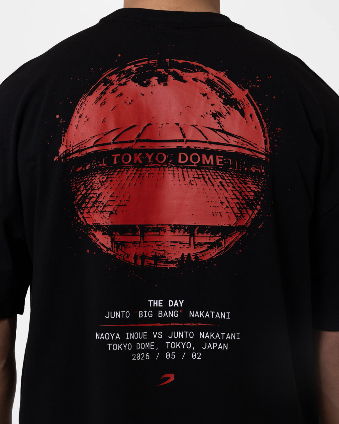 LTD. Edition Nakatani 'The Day' Fight Oversized T-Shirt - Black
