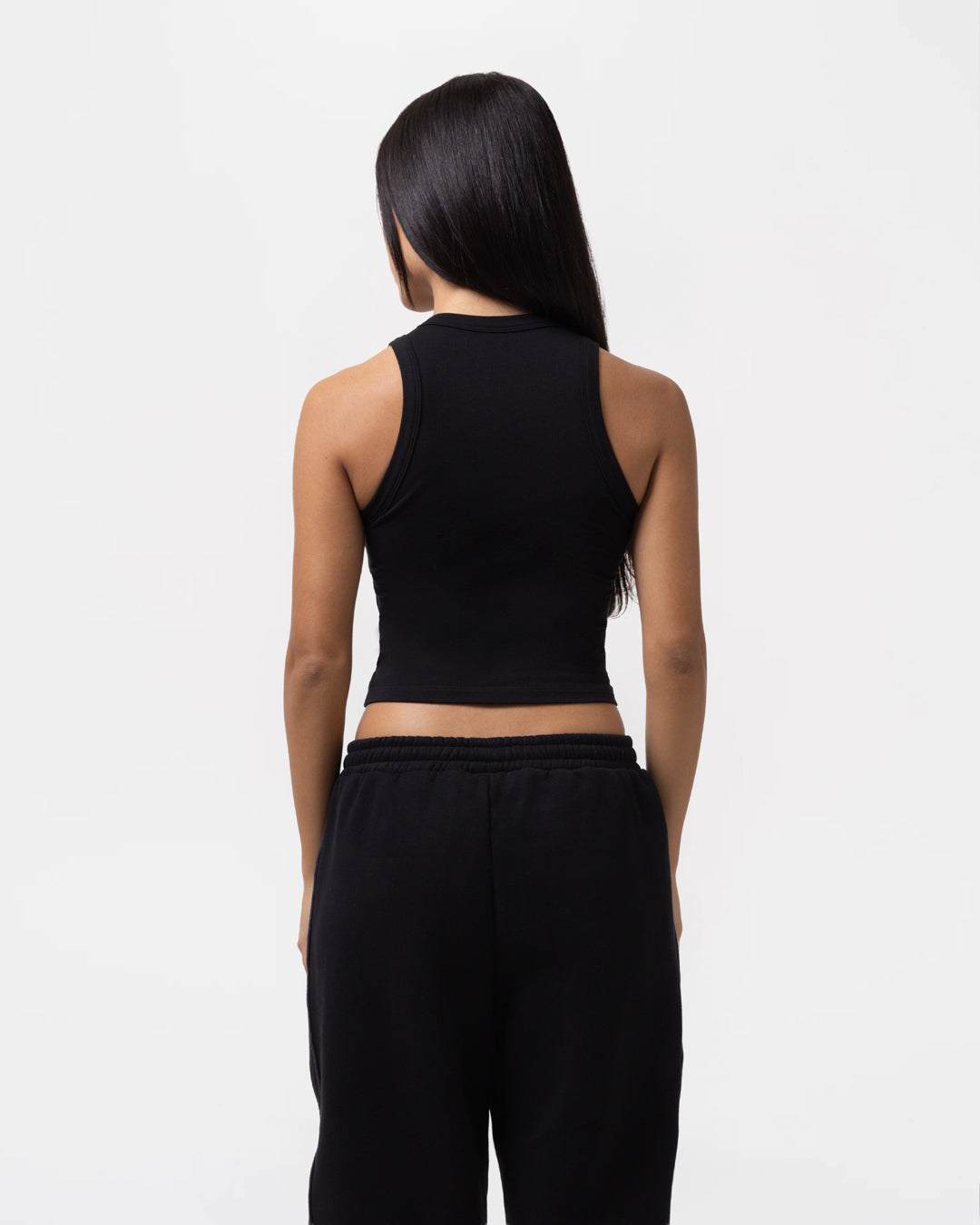 Annie Racer Tank - Black