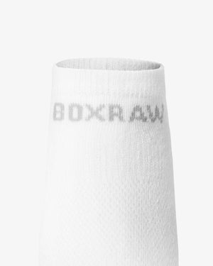 BOXRAW Trainer Socks (3 Pairs) - White