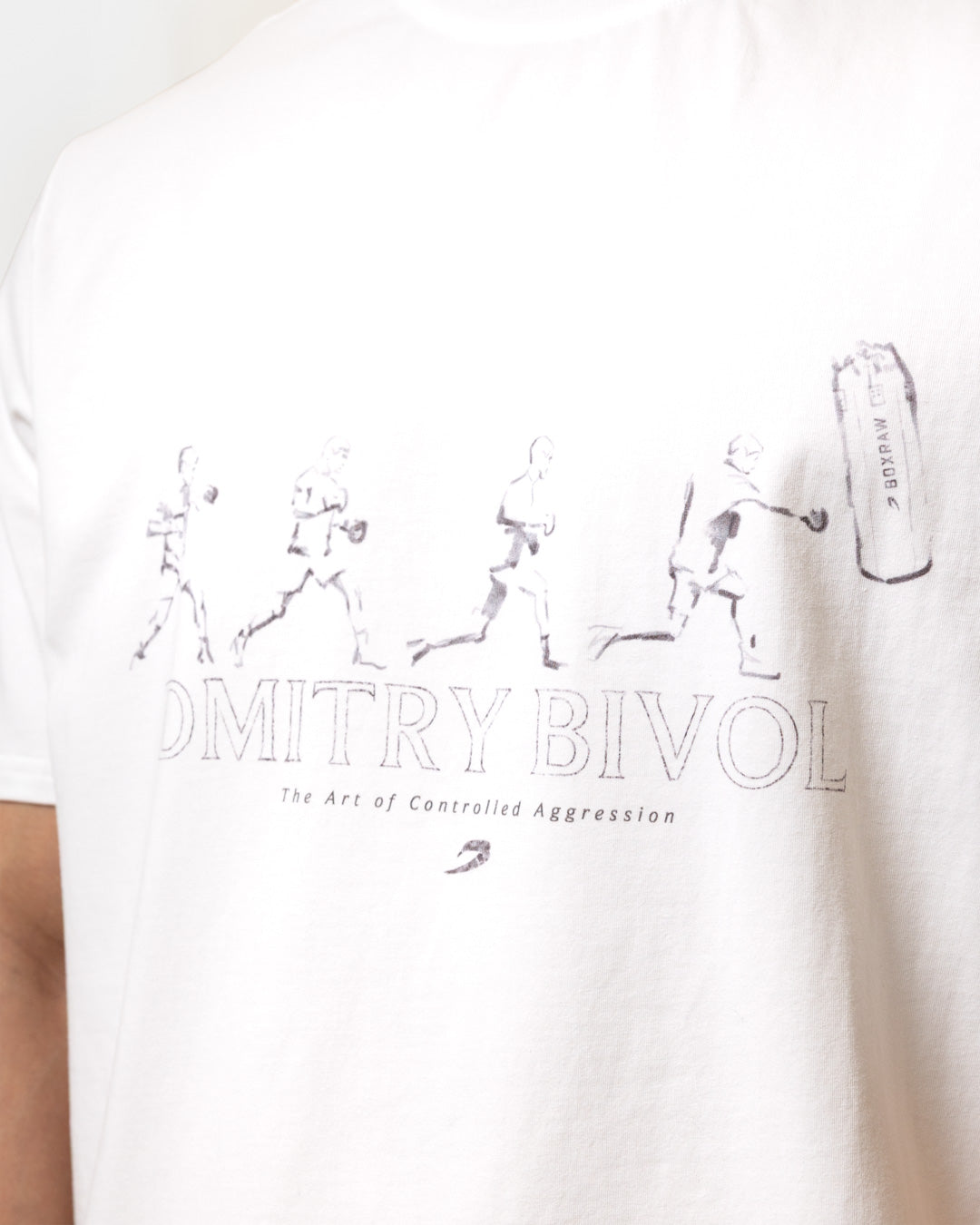 Bivol x BOXRAW Pendulum T-Shirt - White