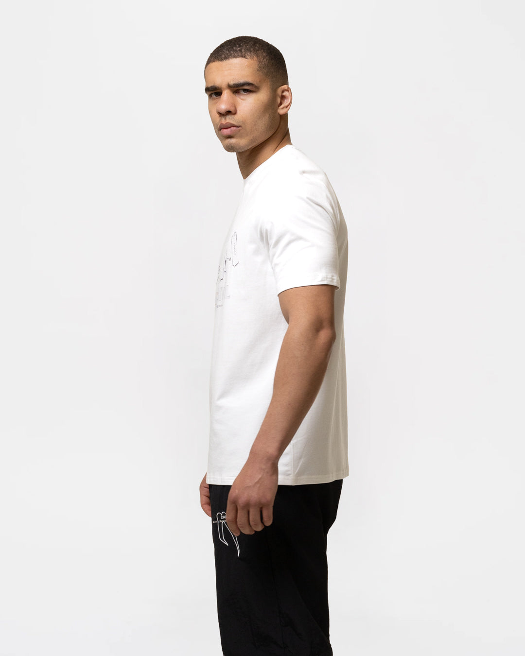 Bivol x BOXRAW Pendulum T-Shirt - White