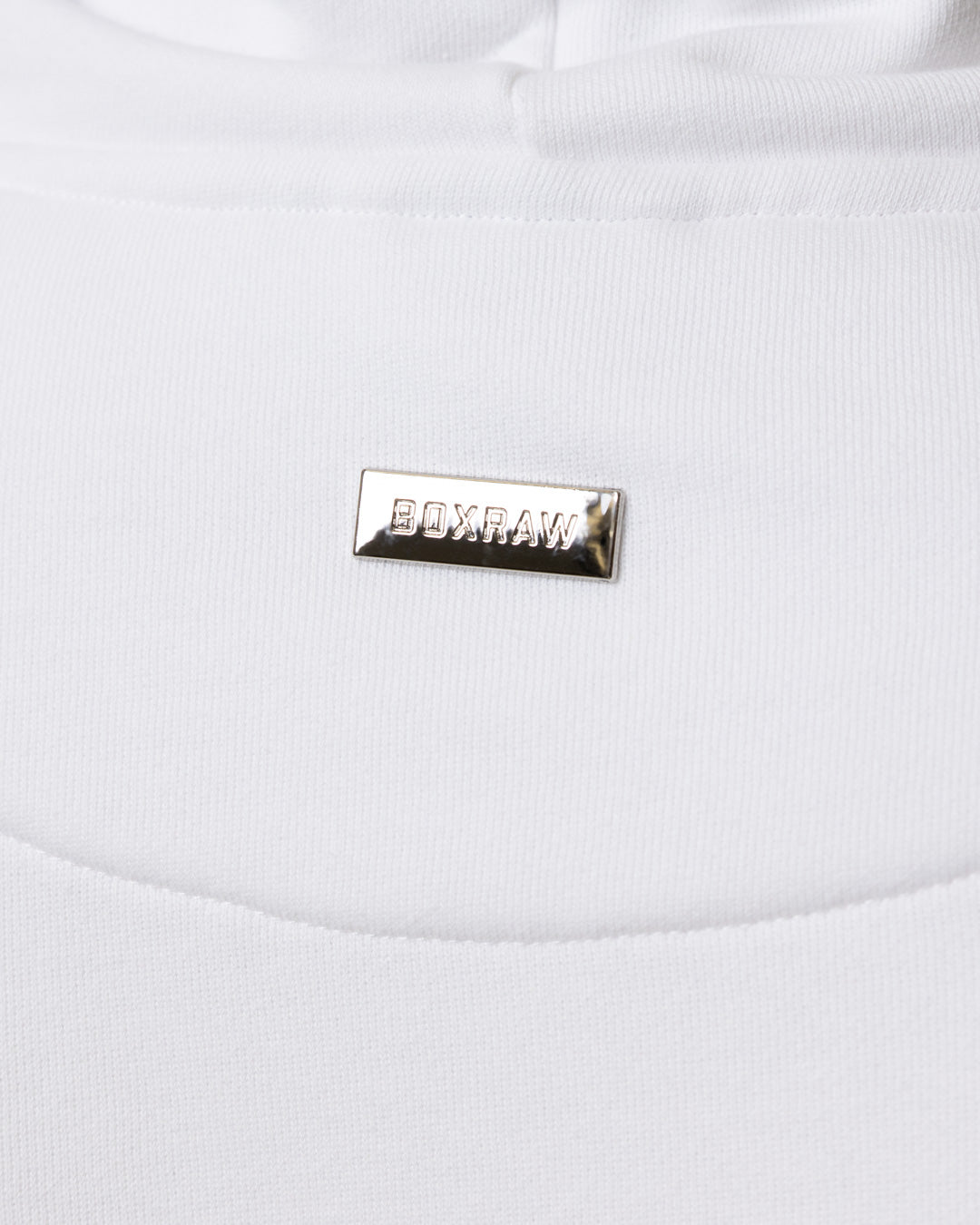 Bivol x BOXRAW Pendulum Oversized Hoodie - White