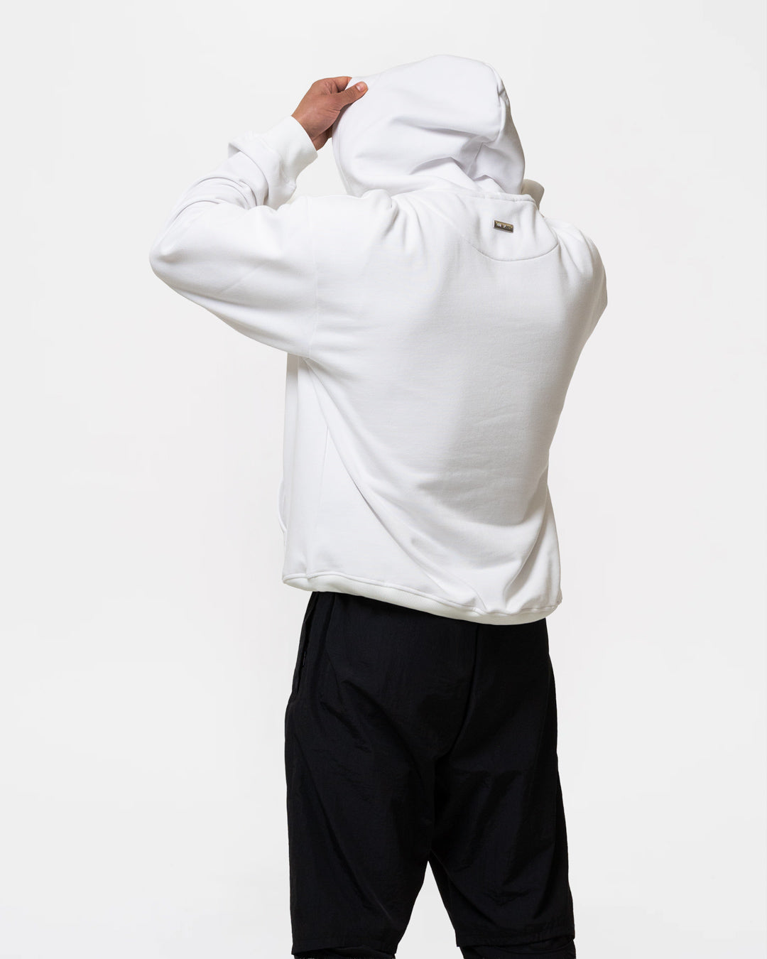 Bivol x BOXRAW Pendulum Oversized Hoodie - White