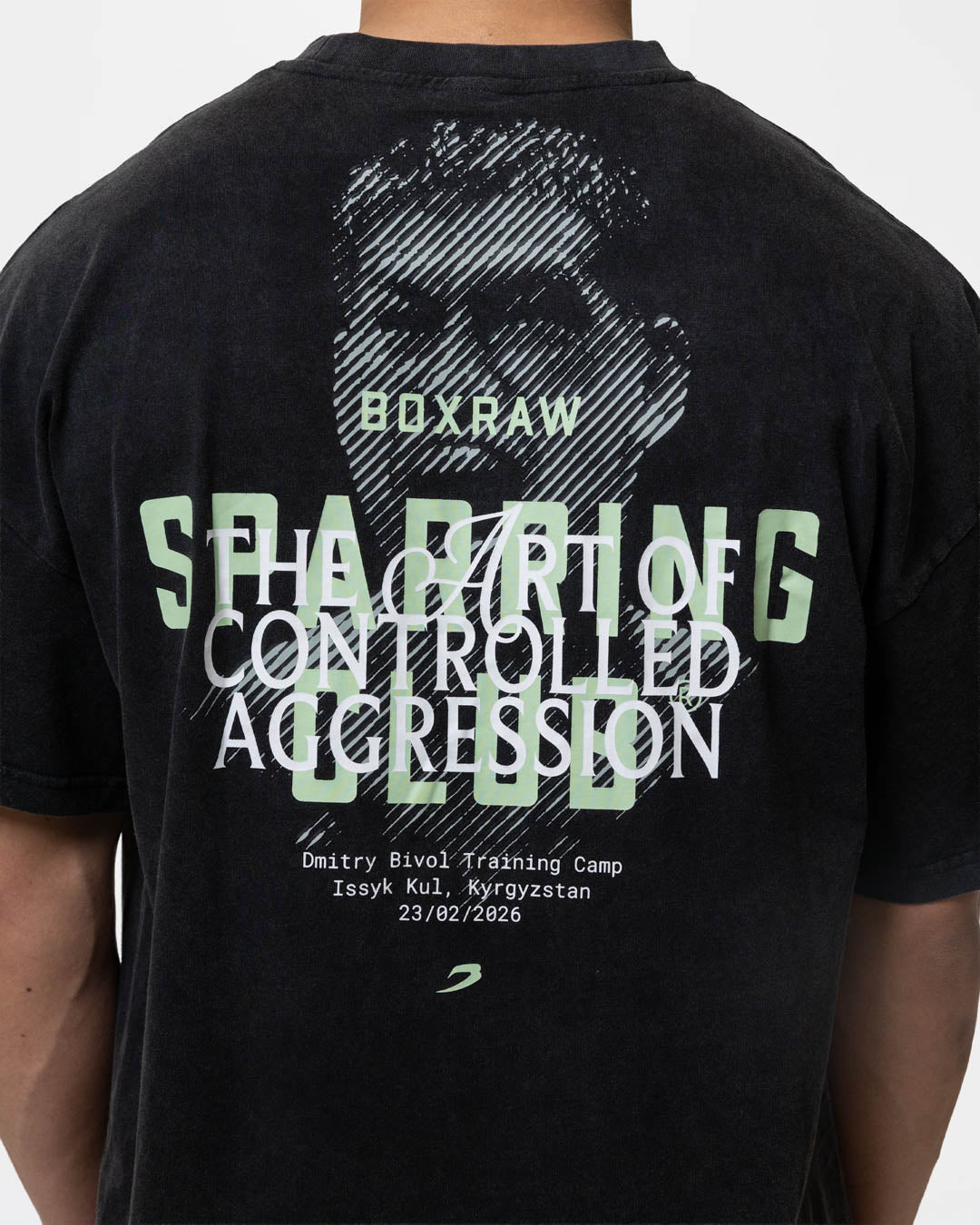 Bivol x Sparring Club Oversized T-Shirt - Washed Black