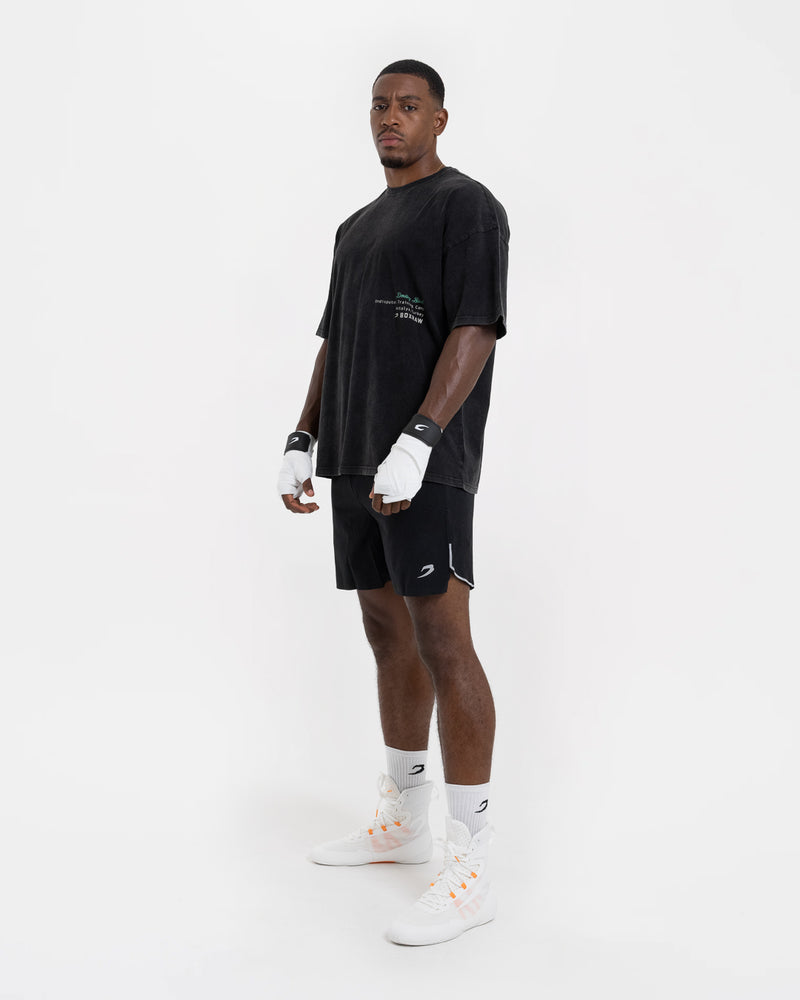 Bivol x Sparring Club Oversized T-Shirt (Ltd. Edition) - Washed Black