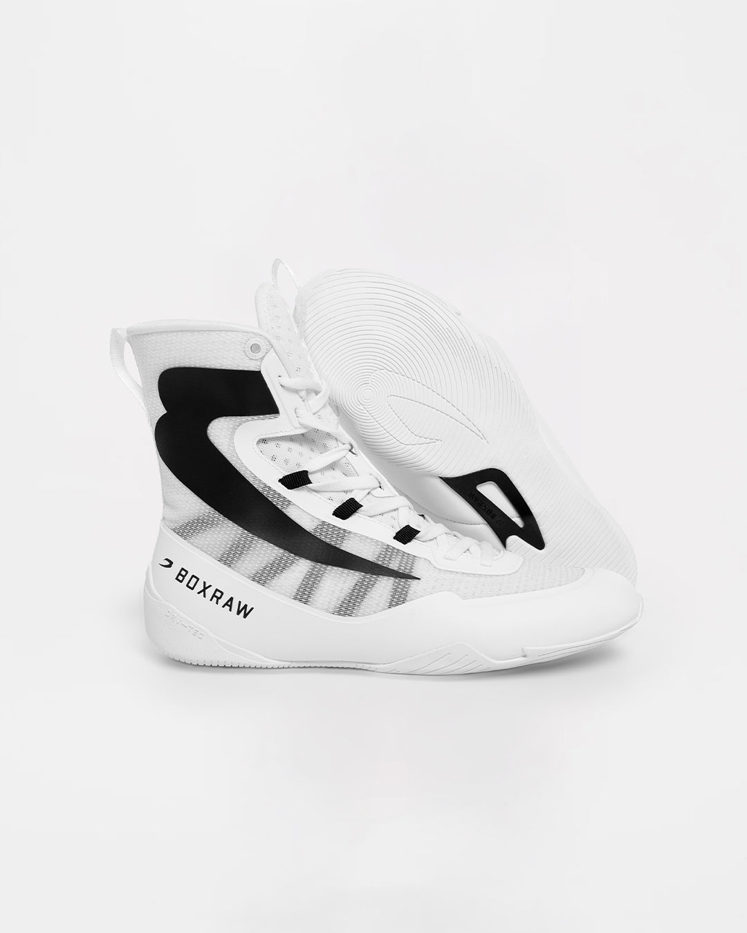 ボクシング BOXRAW IMPELLO BOXINGBOOT & BOXRAW SOCKS Impello 2.0 Boxing Boots - White/Black | BOXRAW