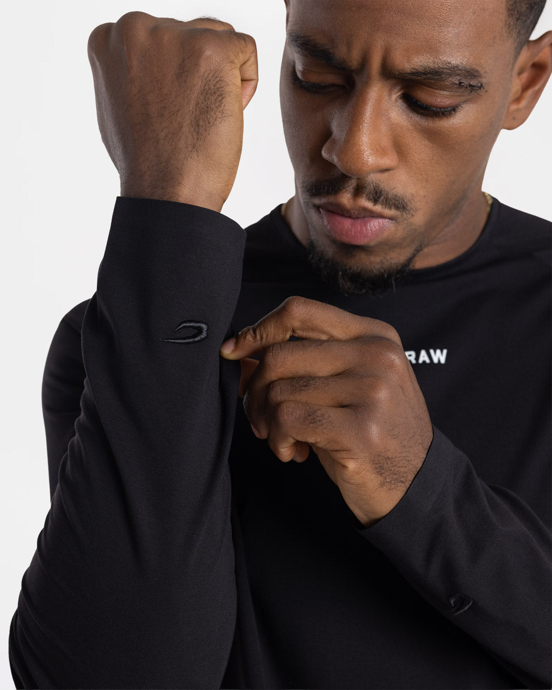 Carter Long Sleeve T-Shirt - Black