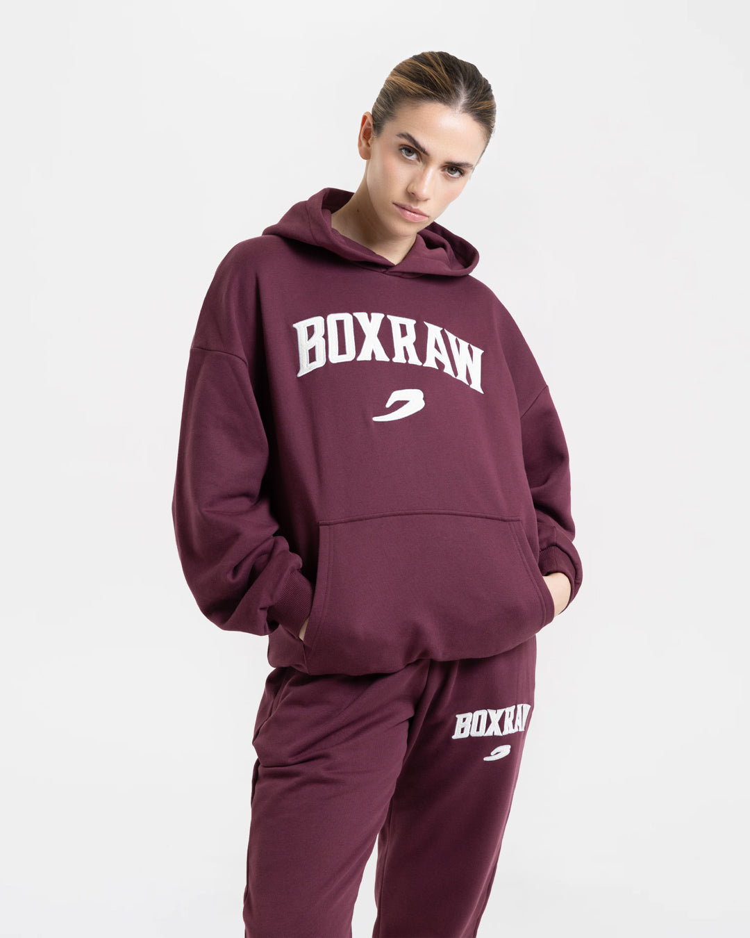East Street Hoodie - Burgundy