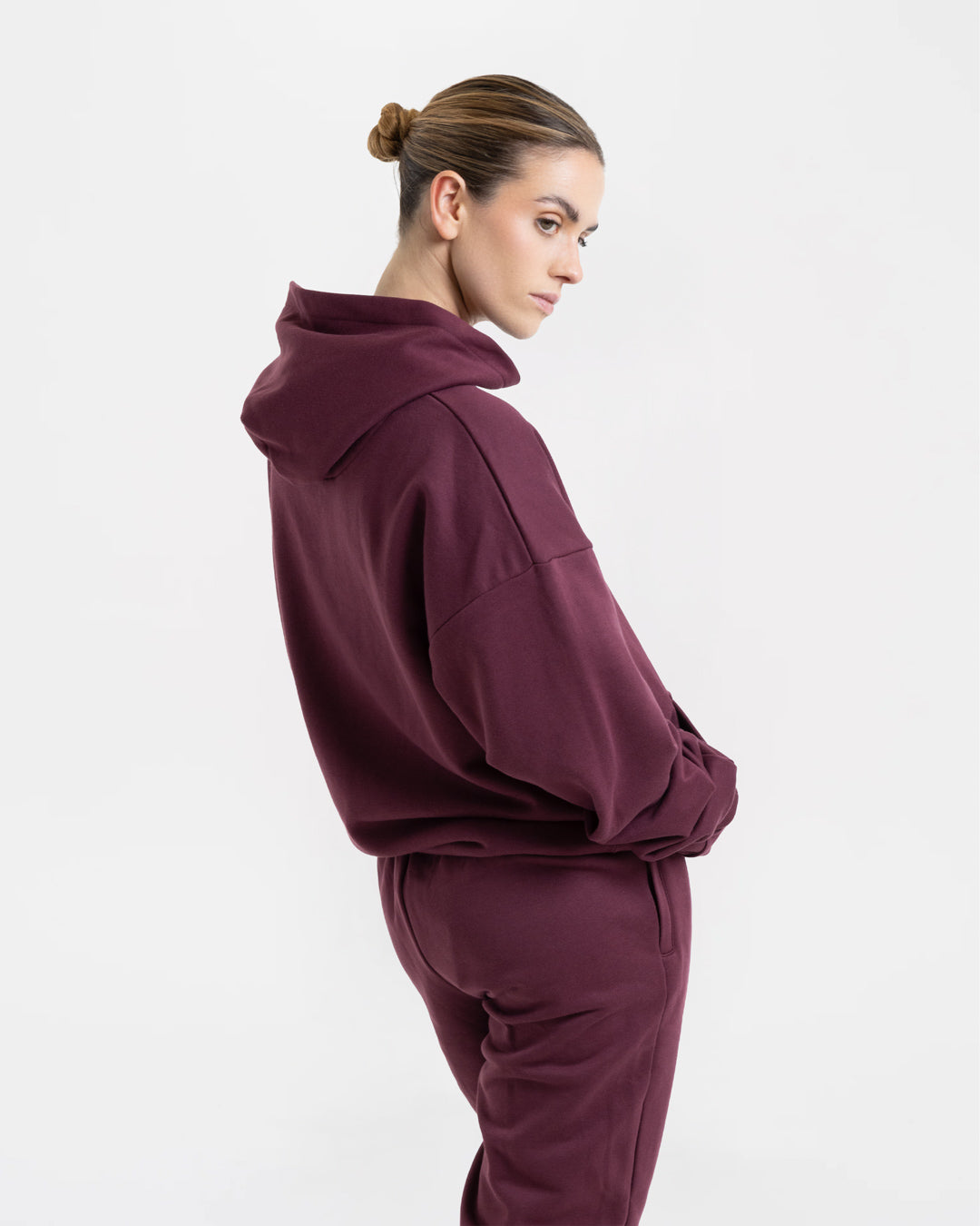 East Street Hoodie - Burgundy