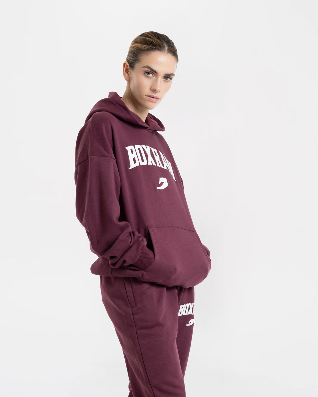 East Street Hoodie - Burgundy