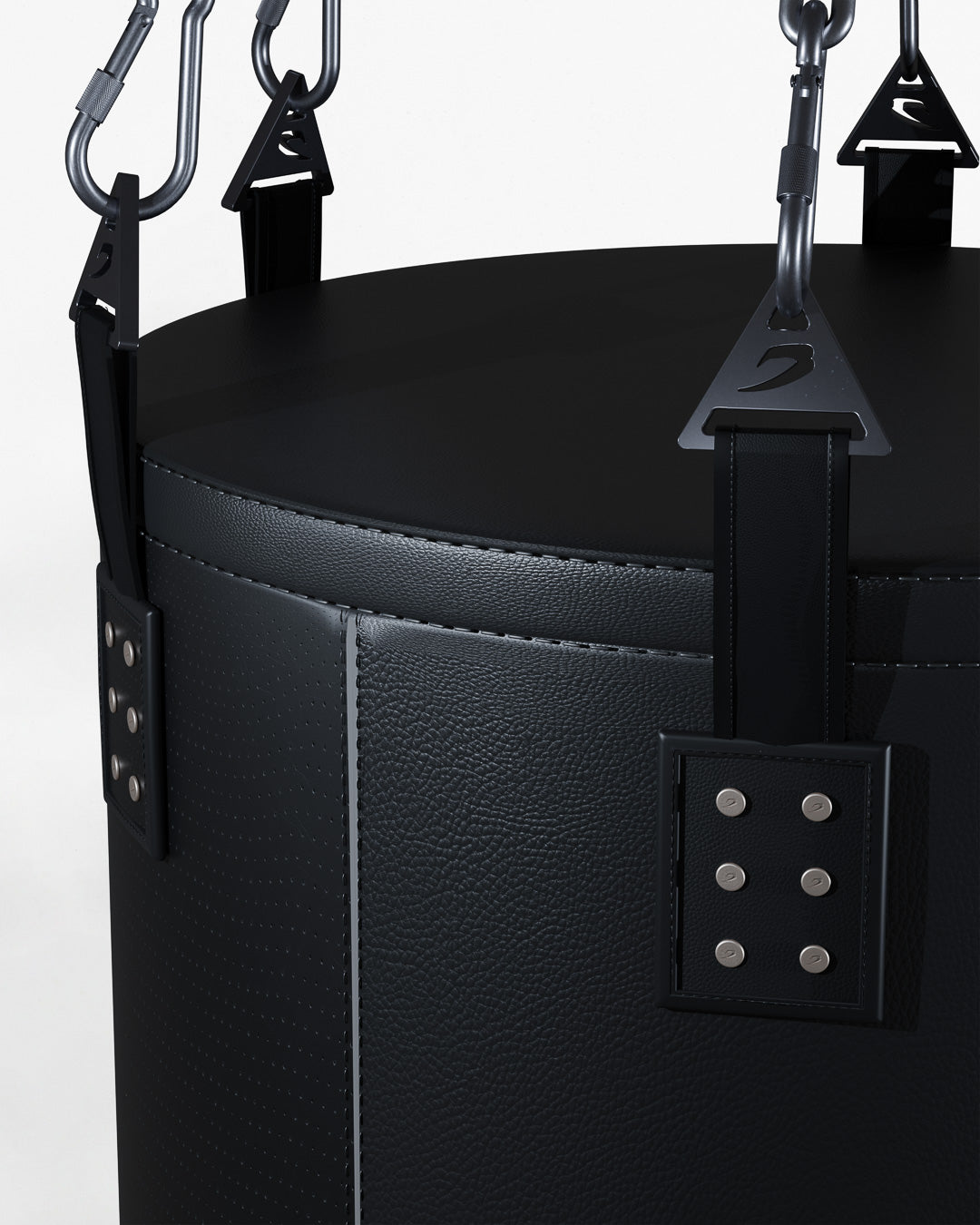 BOXRAW 3.7ft Fat Man Bag - Black/160kg