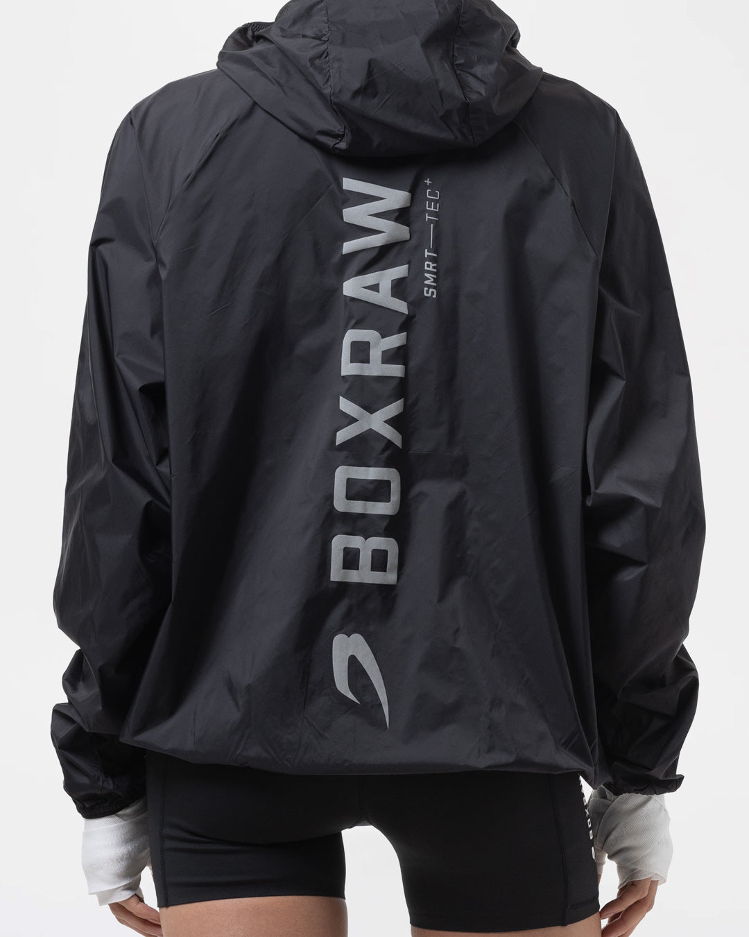 Genaro Zip Up Windbreaker - Black